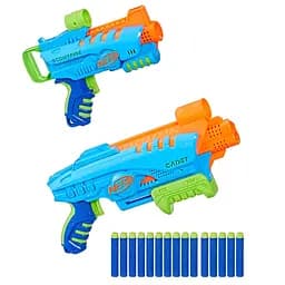 Набір бластерів Nerf Junior Ultimate Starter Set, з 15 стрілами, 2 шт. (F6369) - мініатюра 2