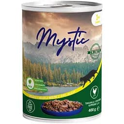 Влажный корм для кошек Mystic кусочки курицы в желе 400 г (609010)