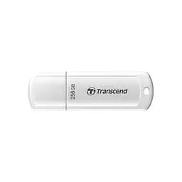 USB флеш накопичувач Transcend 256GB JetFlash 730 White USB 3.1 (TS256GJF730) - мініатюра 2