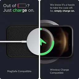 Чехол Spigen Liquid Air для iPhone 12 Pro/12 Matte Black (ACS01701) + защитное стекло - мініатюра 16