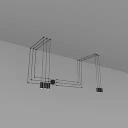 Люстра-павук SV0110-6 BK