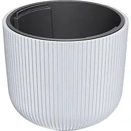  Кашпо для квітів Prosperplast Milly круглий 300 мм білий