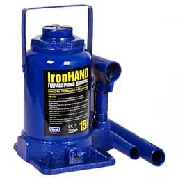 Домкрат гідравл телескоп 10т короб. min 190мм - max 350мм(DB-10002H)