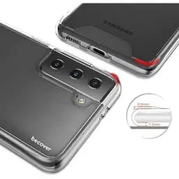 Чохол-накладка BeCover Space Case для Samsung Galaxy S22 SM-S901 Transparancy (708588) - мініатюра 4