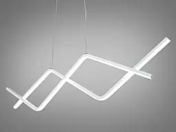 Стильна підвісна LED-люстра Diasha 6513WH