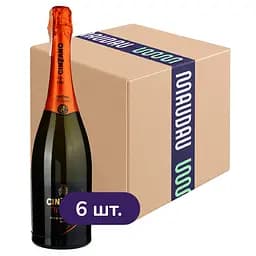 Упаковка игристого вина Cinzano To Spritz Dry белое сухое 4.5 л (0.75 л x 6 шт.)