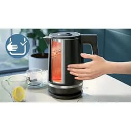 Електрочайник Philips Double Walled Kettle чорний (HD9395/90) - мініатюра 3