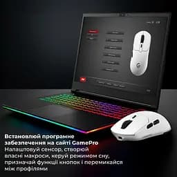 Миша GamePro Genesis Airmaster White (GM167W) [150897] - мініатюра 17