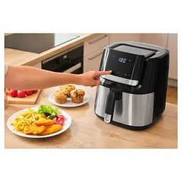 Мультипіч Sencor Vita Fryer нержавіюча сталь-чорна 1600 Вт (SFR6600SS) - мініатюра 11