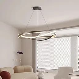 Стильна підвісна LED-люстра Art 2463/800 BK - мініатюра 5