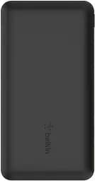 Акумулятор портативний літій-іонний Power Bank 10000мА·год 15Вт 2хUSB-A/USB-C чорний Belkin teh0019291