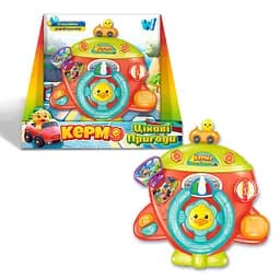 Музыкальное руль WToys, озвучено украинским языком, интерактивное