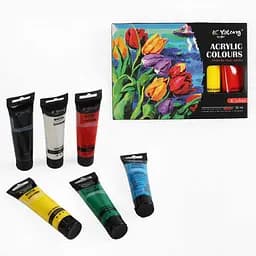 Акриловые краски C 72700 6 цветов, в коробке (6900067727008)