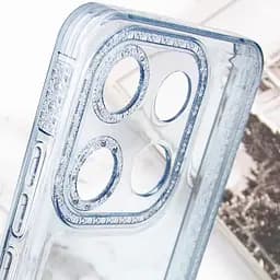 Чохол TPU Starfall Clear для Tecno Pop 7 Блакитний - мініатюра 5