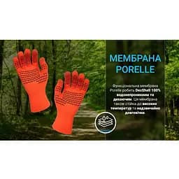 Рукавички водонепроникні DexShell ThermFit Gloves pозміp XL помаранчеві - мініатюра 3