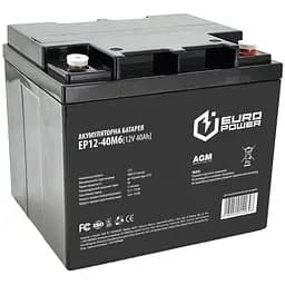 Аккумуляторная батарея AGM Europower EP-1240M6 12V 40 Ah
