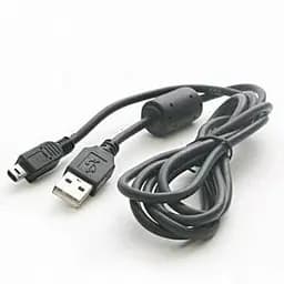 Кабель Atcom USB - mini USB V 2.0 (M/M), (5 pin), феррит, 1.8 м, черный (3794)