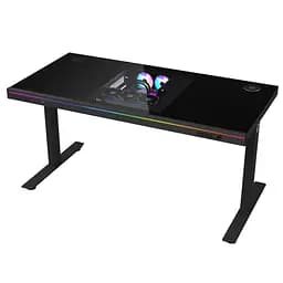 Геймерский стол Lorgar ELITE 90G Glass Black (LRG-DE90G)