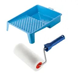 Валик "Поролоновый" 180х80 мм с ручкой и ванночка Polax (770-173)