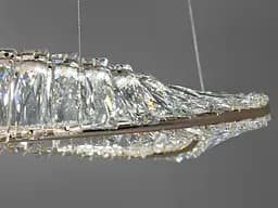 Люстра дизайнерська кристалічна Diasha 548/400G, 45W, золото, висота 95 см, діаметр 36 см, сучасний стиль для дому - мініатюра 5