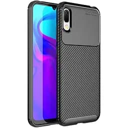 Чохол-накладка iPaky Carbon Fiber Series/Soft TPU Case Samsung Galaxy A20/A30 Black