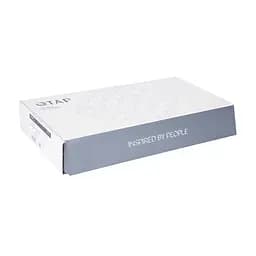 Змішувач для раковини Qtap Gemini високий QTGEM269CRW45679 Chrome/White - мініатюра 6