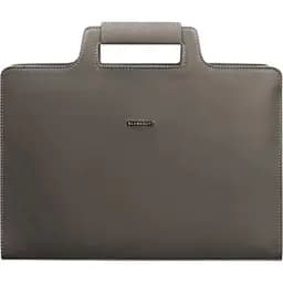 Сумка для ноутбука та документів BlankNote Жіноча шкіряна 15 Brown-Beige (BN-BAG-36-beige)