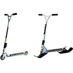 Самокат трюковий - снігокат 2 в 1 Scale Sports 84х53х11 см Білий 000283535