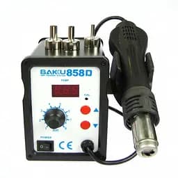 Паяльная станция Baku BK858D, фен с цифровым блоком регулировки (220V, 700W)