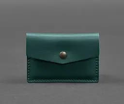 Кожаный кард-кейс 9.0 зеленый краст