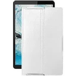 Чохол StatusCASE з екошкіри для планшету Lenovo Tab M8 TB-8505X Білий
