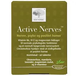 Добавка New Nordic Active Nerves для нервной системы 60 таблеток