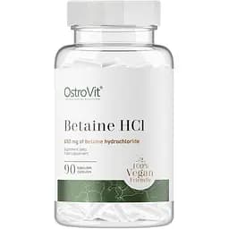Натуральна добавка OstroVit Vege Betaine HCl, 90 вегакапсул