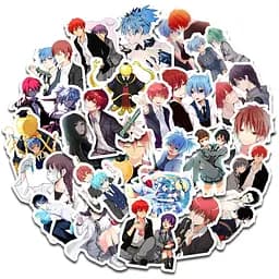 Стікерпак набір наклейок G-Toys Assassin class 45 шт. (SP AC 01)