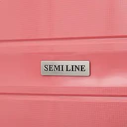 Валіза середня Semi Line 26 дюймів (M) Polypropylene Pink (T5615-2) - мініатюра 9