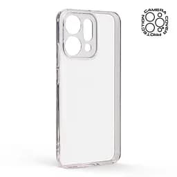 Прозрачный чехол для OPPO Reno14 5G с защитой камеры, тонкий, силиконовый, бесцветный, ударопрочный, противоударный бампер с закрытой камерой, ArmorStandart (ARM87140) - мініатюра 2