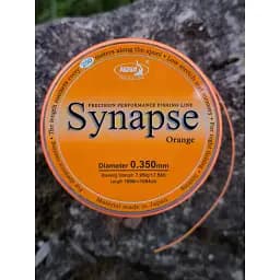 Волосінь Katran Synapse Orange 1000m (orange) 0.234mm 9.35lb/4.25kg - мініатюра 4