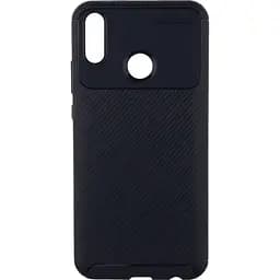 Чохол-накладка iPaky Carbon Fiber Series/Soft TPU Case HuAwei Y9 2019 Blue