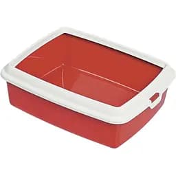 Туалет для котів з рамкою MPS Hydra Maxi Red 50x40x16.5 см