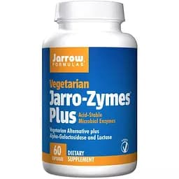 Комплекс ферментів для полегшення травлення Jarrow Formulas Jarro-Zymes Plus 60 вегетаріанських капсул