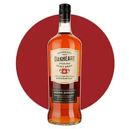 Набір: Вермут Martini Bianco 15% 1 л + Спиртний напій на основі рому Bacardi Oakheart Original 35% 2 л (1 л x 2 шт.) - мініатюра 6