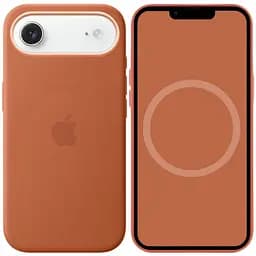 Чохол Epik Silicone case AAA with Magsafe and Animation для Apple iPhone 17 Air 6.5" Terra Cotta
