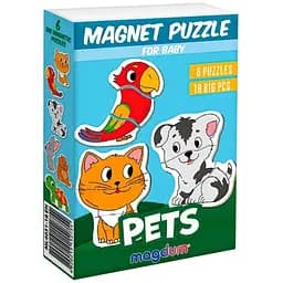 Набор магнитов Magdum Pets 6 зверушек ML4031-34 EN 
