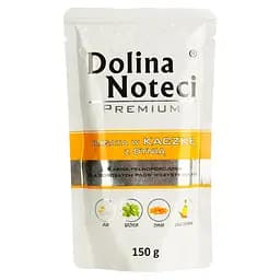 Вологий корм для собак Dolina Noteci Premium, качка та гарбуз, 150 гр