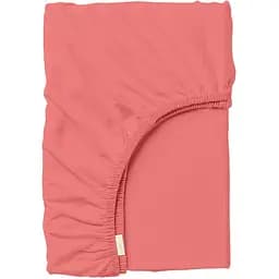 Простыня Cosas на резинке для коляски и люльки 40x80 rosette, коралл (Ranfors43_Rosette_FittedStroller_40х80)
