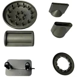 Фен для волосся PRO High Speed ​​Blower 6707 5в1 1200 Вт Чорний - мініатюра 5