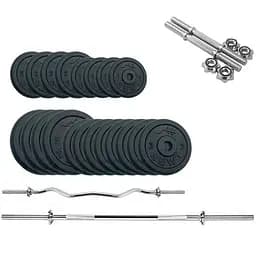 Набір штанг + гантелі металеві Newt Home Gym Set-HW NE-M-HW-SET-67 72 кг