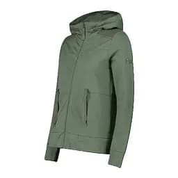 Флісова кофта CMP Women's Fleece with Drawstring Waistband Swamp XXS (1097-34D5586-E452 34) - мініатюра 3