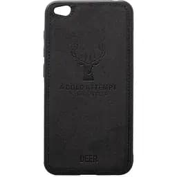 Чохол-накладка Toto Deer Shell With Leather Effect Case Xiaomi Redmi Go Black