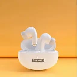 Навушники Lenovo LP5 білі - мініатюра 6
